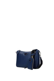 PRADA Borse a Tracolla Pelle Blu Blu Royal